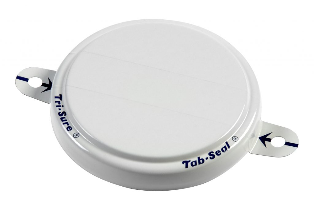 Trisure Steel tamper evident tab seals for 51mm bung (Box of 500) Air