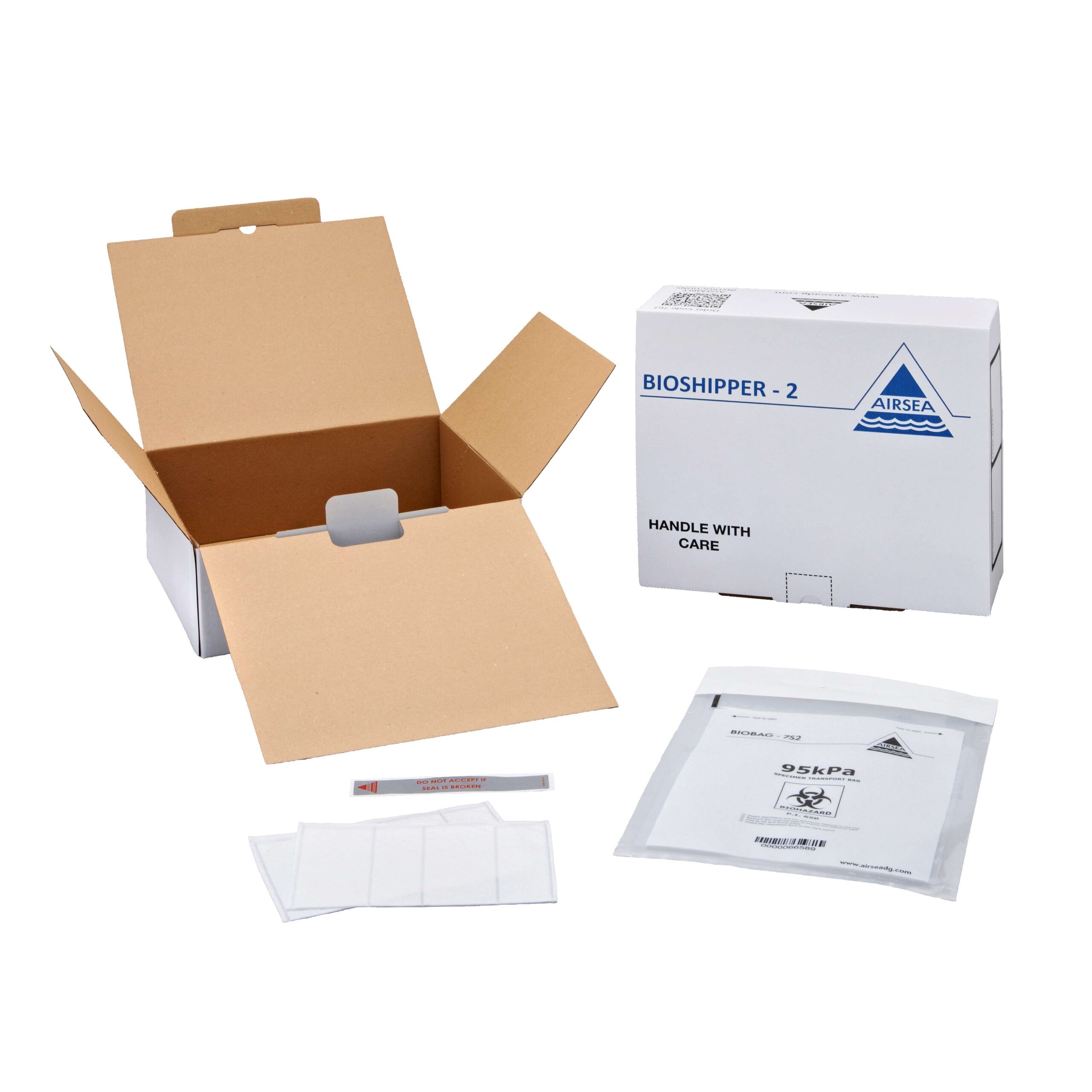 BioShipper-2 Complete kit for UN3373 | Air Sea USA